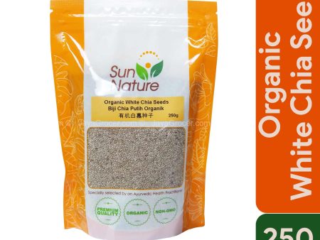 SUN NATURE ORGN WHITE CHIA SEEDS 250G Online