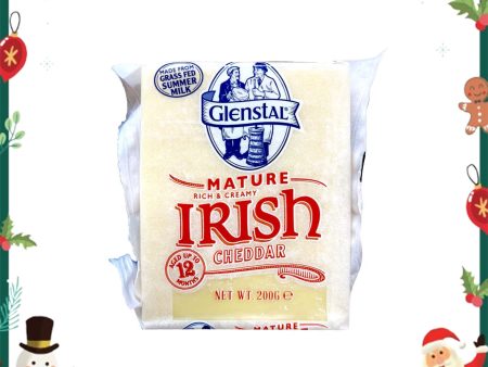 Glenstal Irish Mature Cheddar 200g For Cheap