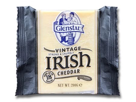 Glenstal Foods Irish Vintage Cheddar Cheese 200g Cheap