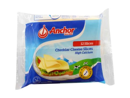 Anchor Cheddar Processed Sliced Cheese 200g Fashion