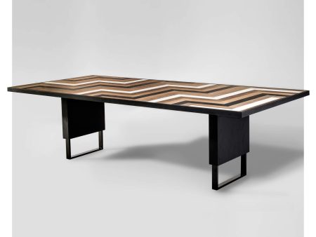 Domino Mid-Century Modern Dining Table Discount