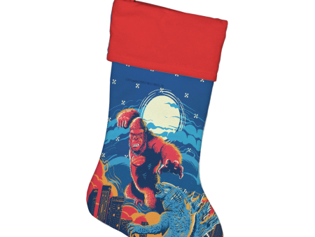 Godzilla vs. Kong Holiday Stocking Online Hot Sale