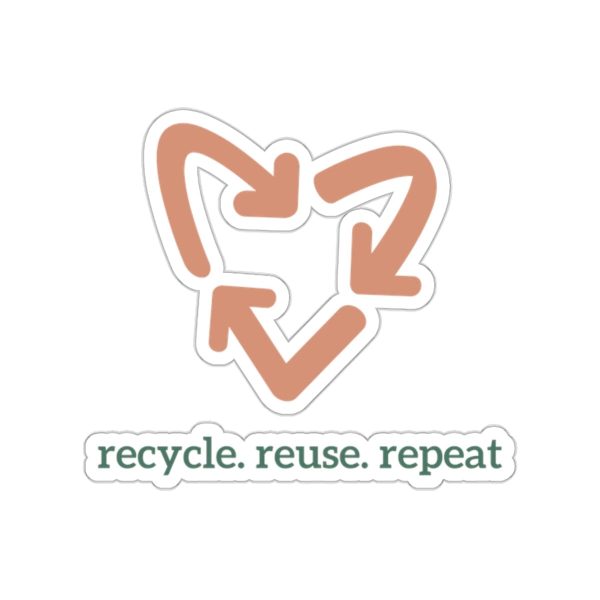 Recycle Reuse Repeat Sticker Supply