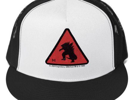 Godzilla x Kong Caution: Godzilla Trucker Hat Sale