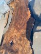 Epoxy Table, Epoxy Dining Table, Walnut Epoxy Table, River Dining Table, Custom 60” x 60” Walnut Smokey Gray Epoxy Table, Order for Sally D Online