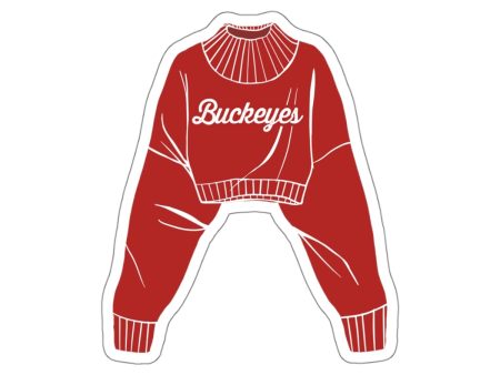 Buckeyes Sweater Sticker Fashion