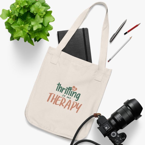 Thrifting is My Therapy Tote Bag For Sale