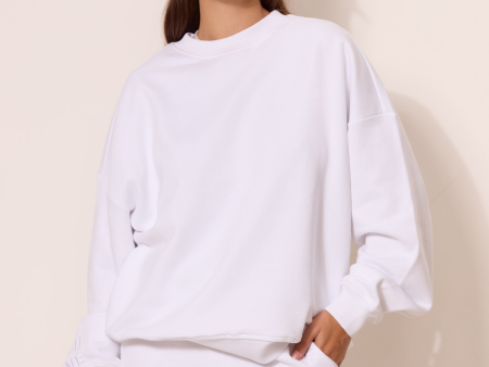 ZANE 100% ORGANIC COTTON oversized crew - Off-White Fashion