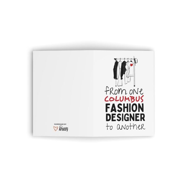 Columbus Fashion Designer Card Online