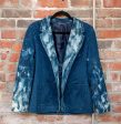 Chic Denim Rework Blazer Sale