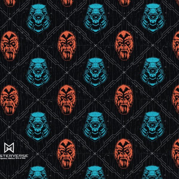 Godzilla vs. Kong Pattern Kitchen Towel Fashion