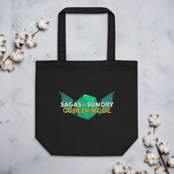 Sagas of Sundry: Goblin Mode Logo Eco Tote Bag on Sale