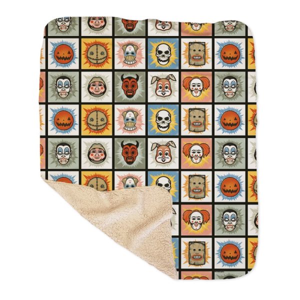 Trick  r Treat Characters Sherpa Blanket Online now