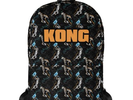 Godzilla vs. Kong Kong Pattern Premium Backpack Hot on Sale