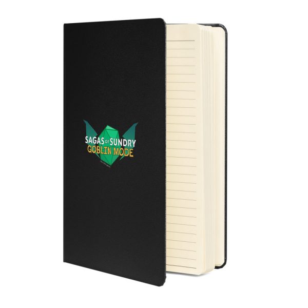 Sagas of Sundry: Goblin Mode Logo Hardcover Bound Notebook Fashion