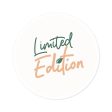 Limited Edition Round Sticker For Cheap