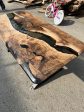 Handmade Epoxy Table, Walnut Dining Table, Live Edge Table, Epoxy Resin Table, Custom 72” x 36” Walnut Table, River Table, Order for Deese on Sale