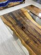 Epoxy Resin Table, Live Edge Table, Custom 68” x 42” Walnut Clear Epoxy Table, River Table, Wooden Table, Custom  Order for Mhaia Online now