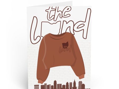 The Land Greeting Card Cheap