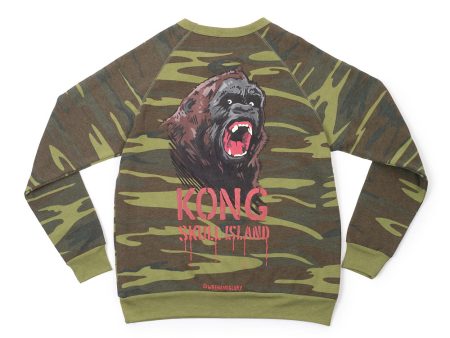 Monsterverse Kong Hand-Painted Adult Sweatshirt Online now