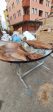 Round Dining Table, Custom 48” Diameter Round Table, Walnut Wood Clear Table, Clear Epoxy Table, Live Edge Table, Custom Order for Gernot Online Hot Sale