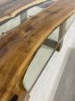 Epoxy Resin Table, Live Edge Table, Custom 68” x 42” Walnut Clear Epoxy Table, River Table, Wooden Table, Custom  Order for Mhaia Online now