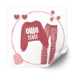 Ohio State Style Sticker Online