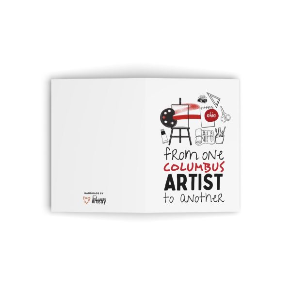 Columbus Artist Card on Sale