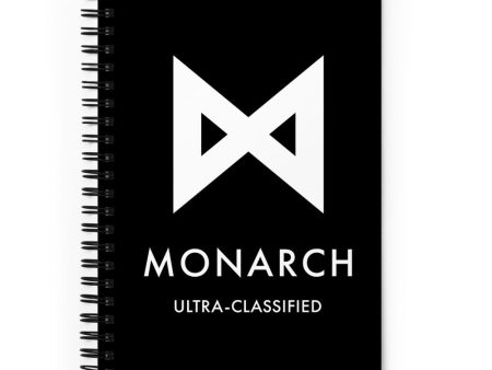 Monsterverse Monarch Logo Spiral Notebook Discount