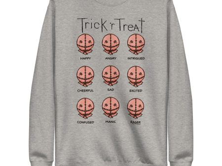 Trick  r Treat Sam s Emotions Adult Sweatshirt For Cheap