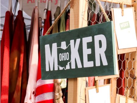 Ohio Maker Wood Sign For Cheap