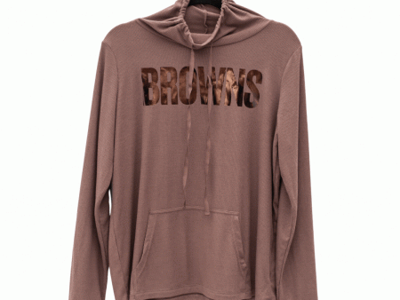 Cleveland Browns Ribbed Rework Top Discount