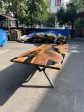 Handmade Epoxy Table, Epoxy Table, Epoxy Dining Table, Custom 92” x 45” Walnut Black Epoxy Table, Epoxy Dining Table, Order for Eric Cheap