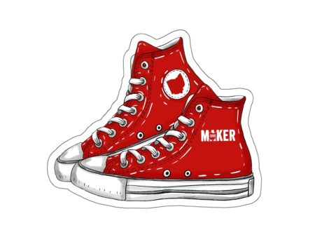 Sneaker Ohio Maker Kiss-Cut Sticker Discount