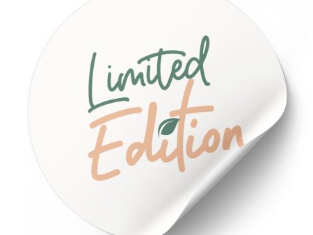 Limited Edition Round Sticker For Cheap