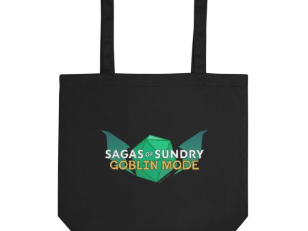 Sagas of Sundry: Goblin Mode Logo Eco Tote Bag on Sale