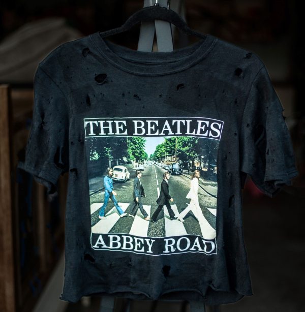 Beatles Rework Crop Top Online