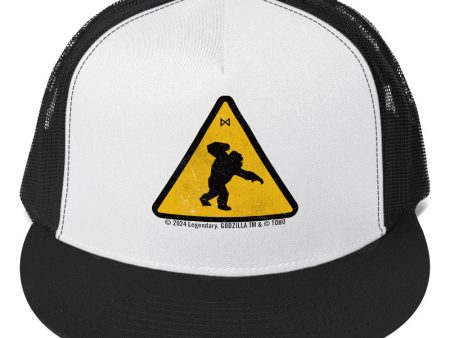 Godzilla x Kong Caution: Kong Trucker Hat Discount