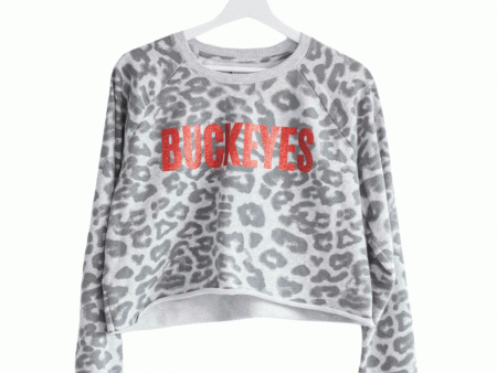 Buckeyes Leopard Rework Top Online now