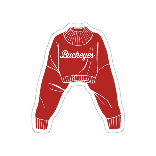 Buckeyes Sweater Sticker Fashion