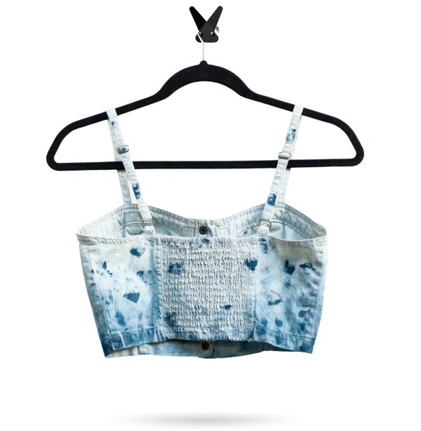 Ombre Blues Baby Rework Top For Sale