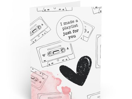 Playlist For You Greeting Card Fashion