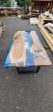 Blue Epoxy Dining Table, Epoxy Resin Table, Custom 72” x 36” Walnut  Epoxy River Table, Epoxy Dining Table, Custom Order for Christine Discount