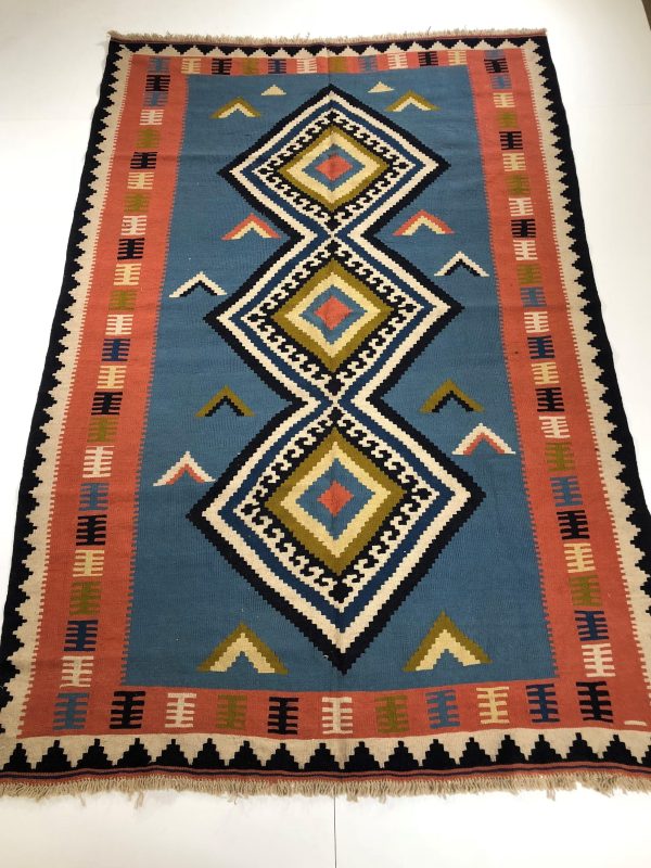 001069 Oriental Kilim  Persian 5 3 X8 1  Cheap