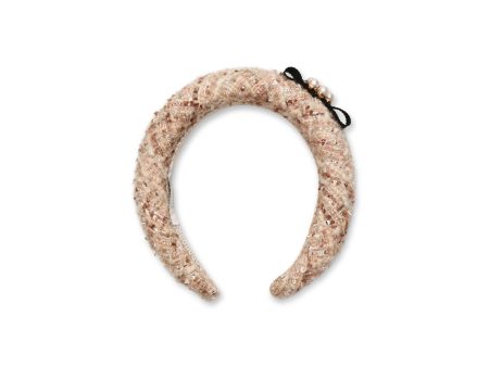 Zelda tweed headband Hot on Sale