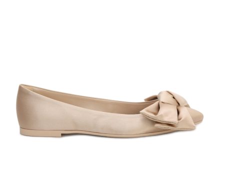 Women s Victoria Satin Ballet Flats Sale