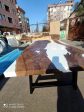 Custom 72”x 36  Walnut Epoxy Table, Epoxy Resin Table, Epoxy Dining Table, Epoxy Resin Table, Live Edge Table for Matt Hot on Sale