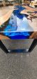 Blue Epoxy Dining Table, Epoxy Resin Table, Custom 72” x 36” Walnut  Epoxy River Table, Epoxy Dining Table, Custom Order for Christine Discount