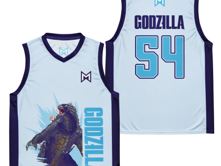 Monsterverse Godzilla x Kong: Team Godzilla 54 Basketball Jersey For Cheap