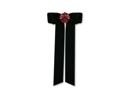 Alessia Hair Clip in Black Discount